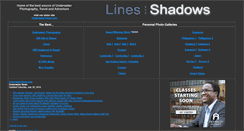Desktop Screenshot of linesandshadows.com
